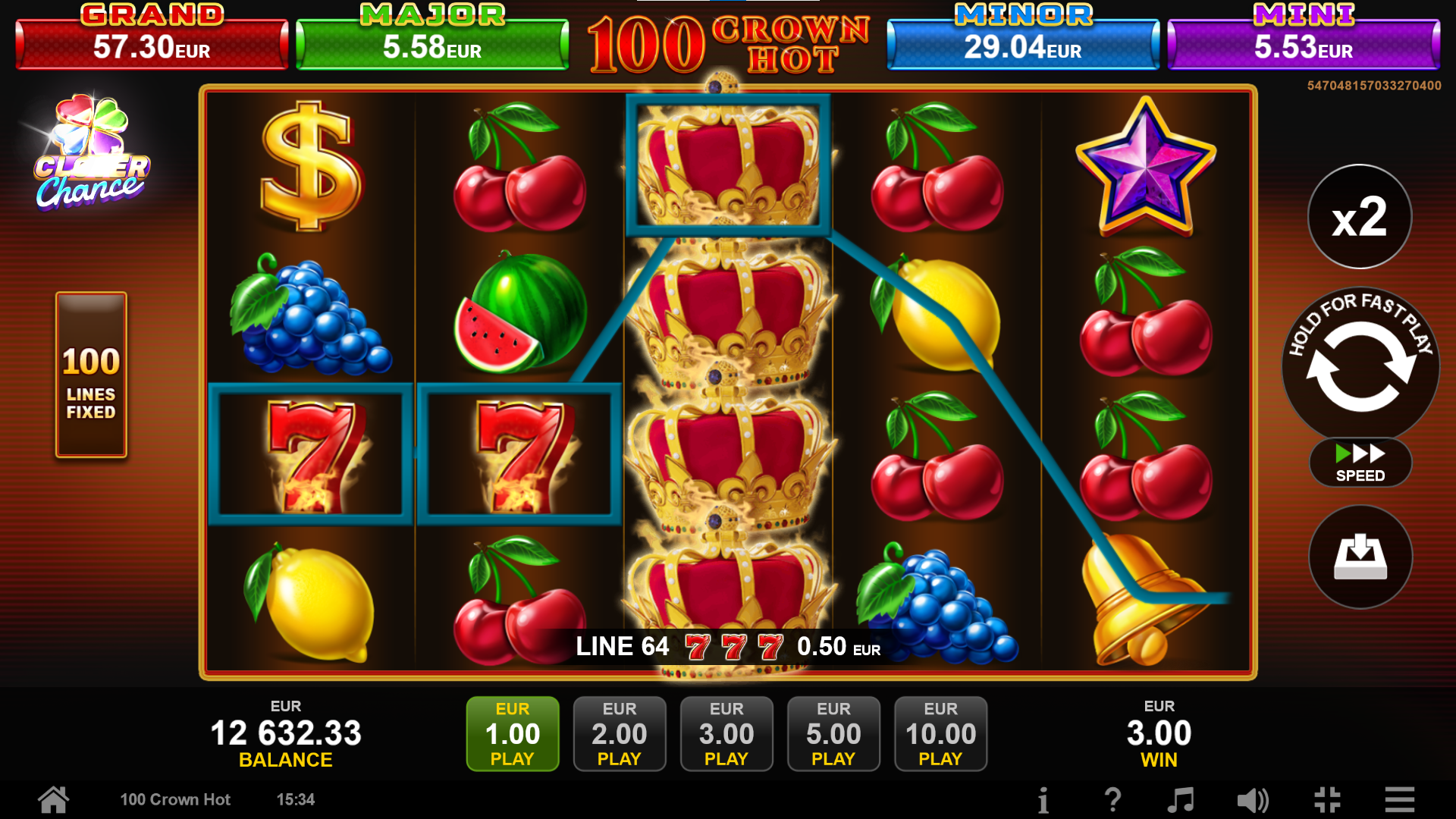 100_Crown_Hot_Wild