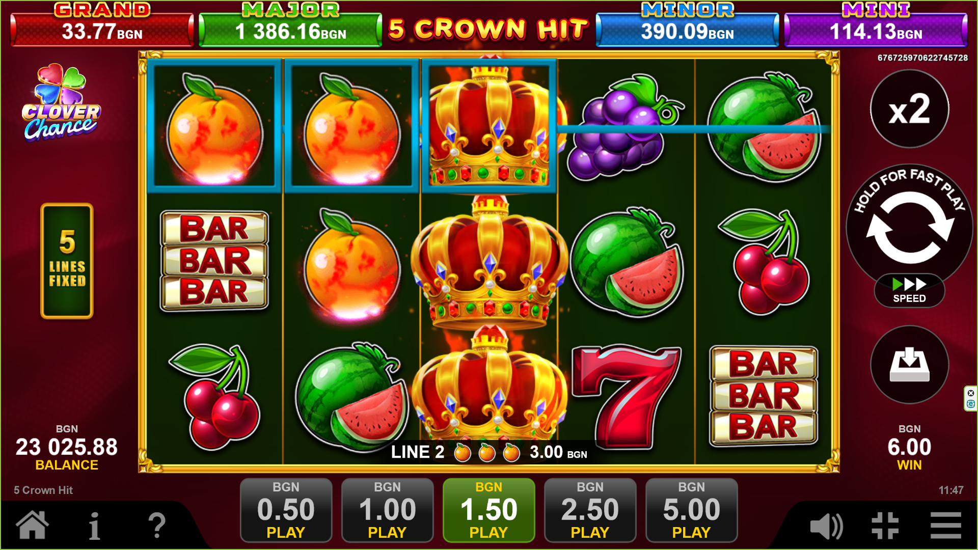 5-crown-hit-wild-field