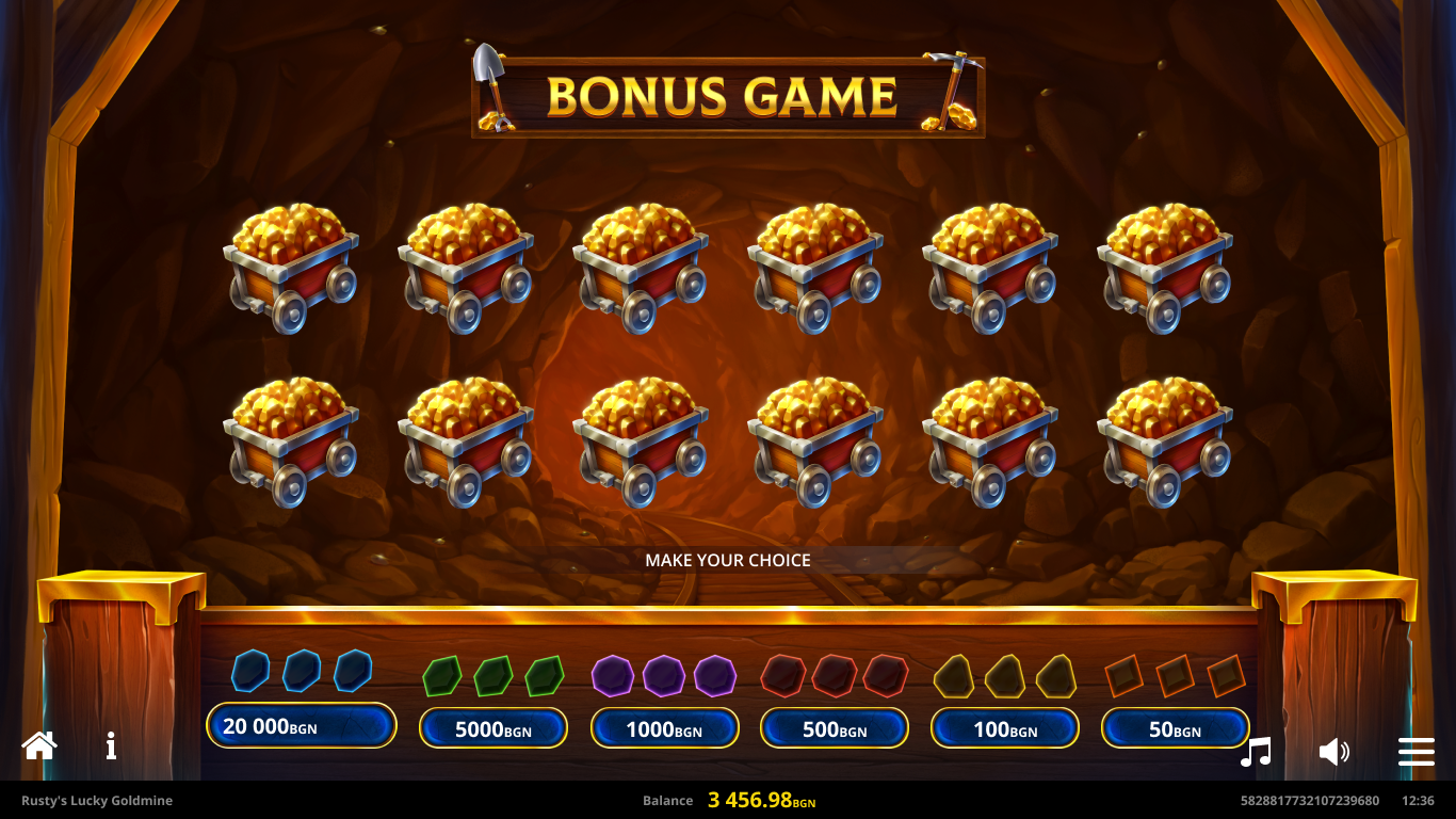 Bonus Game - Closed Symbols