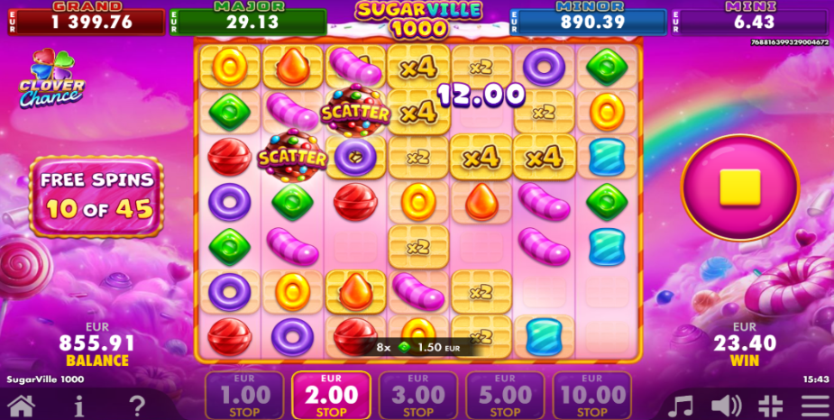 SugarVille 1000_Multiplier