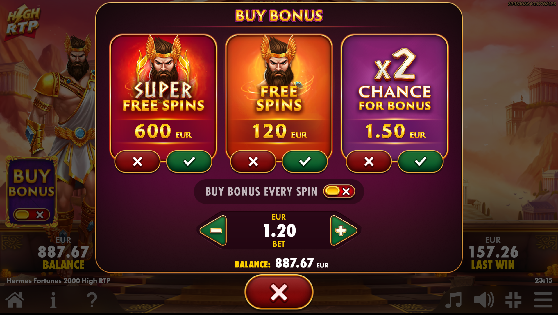 buy bonus
