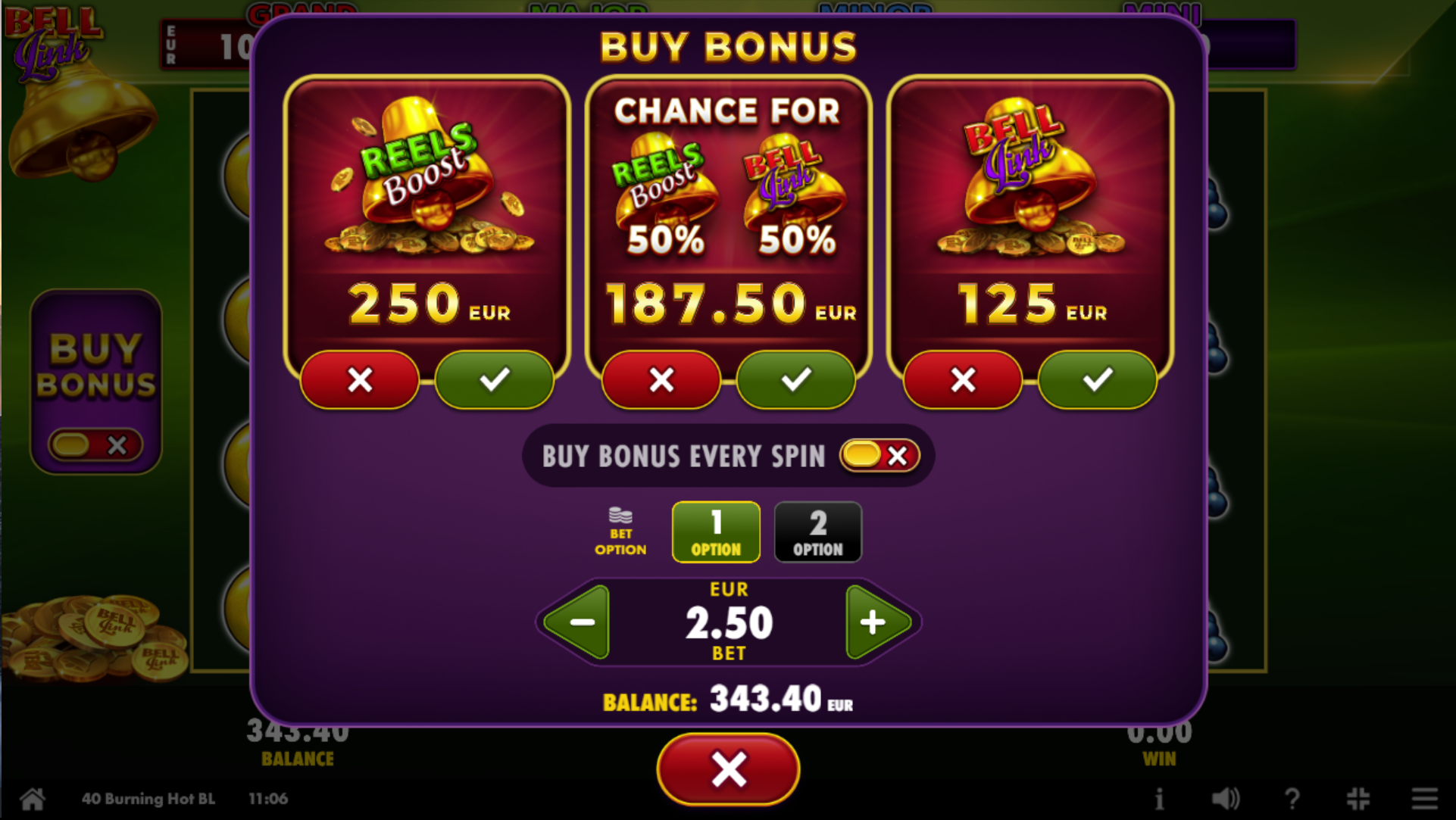 Bell Link Buy Bonus