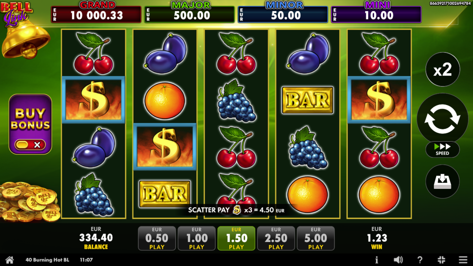 Scatter Dollar