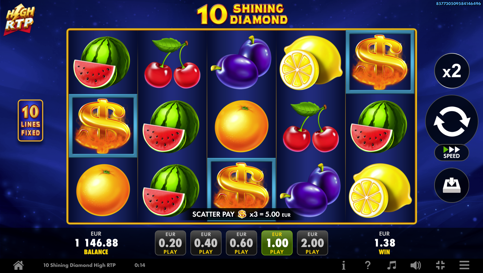 scatter dollar