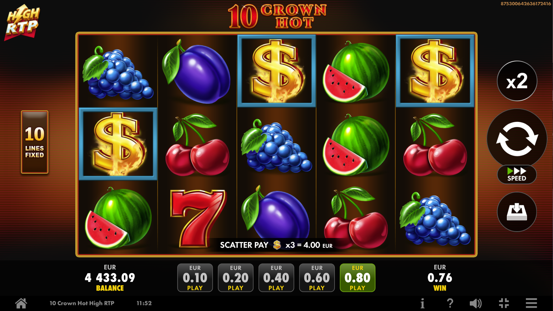 Scatter Dollar
