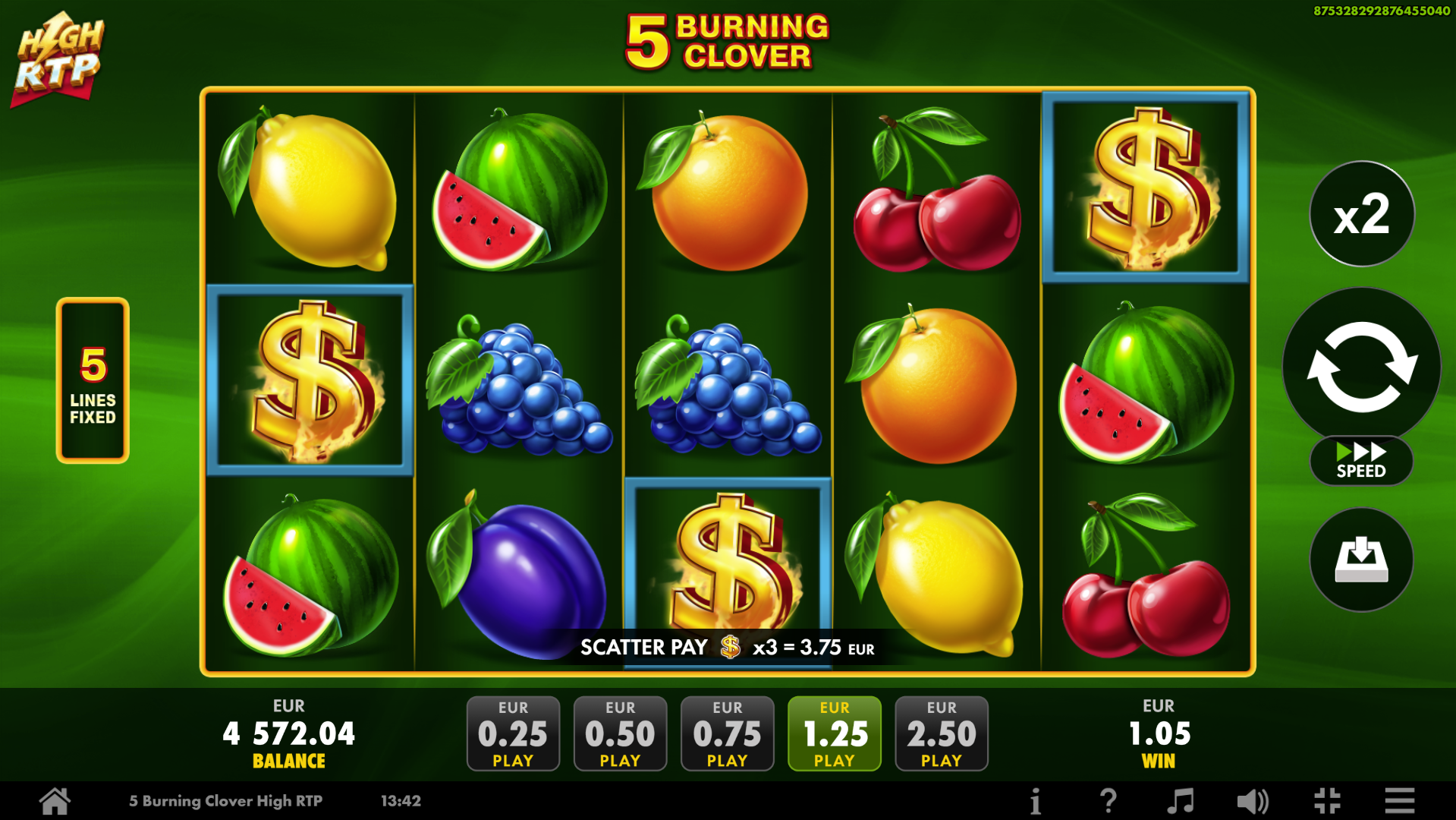 Scatter Dollar
