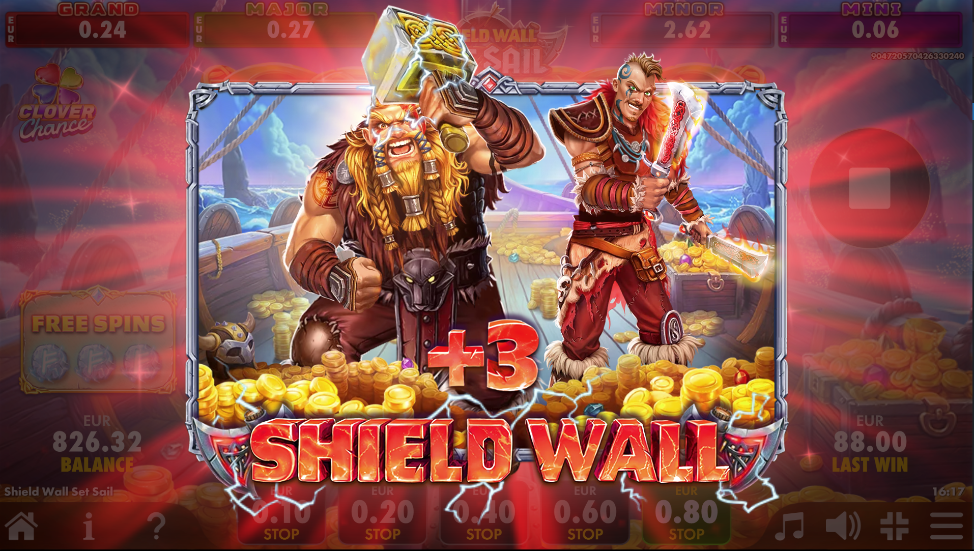 Shield Wall Free Spins